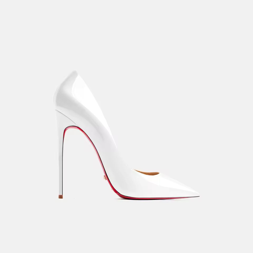 Scarlet Stiletto Pumps