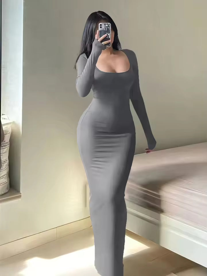 Crepuscular Cloak bodycon dress