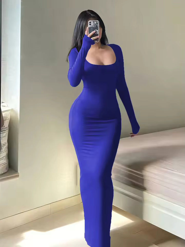 Crepuscular Cloak bodycon dress