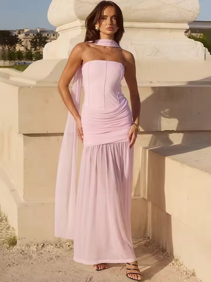 The "Zéphyr" Halter Gown