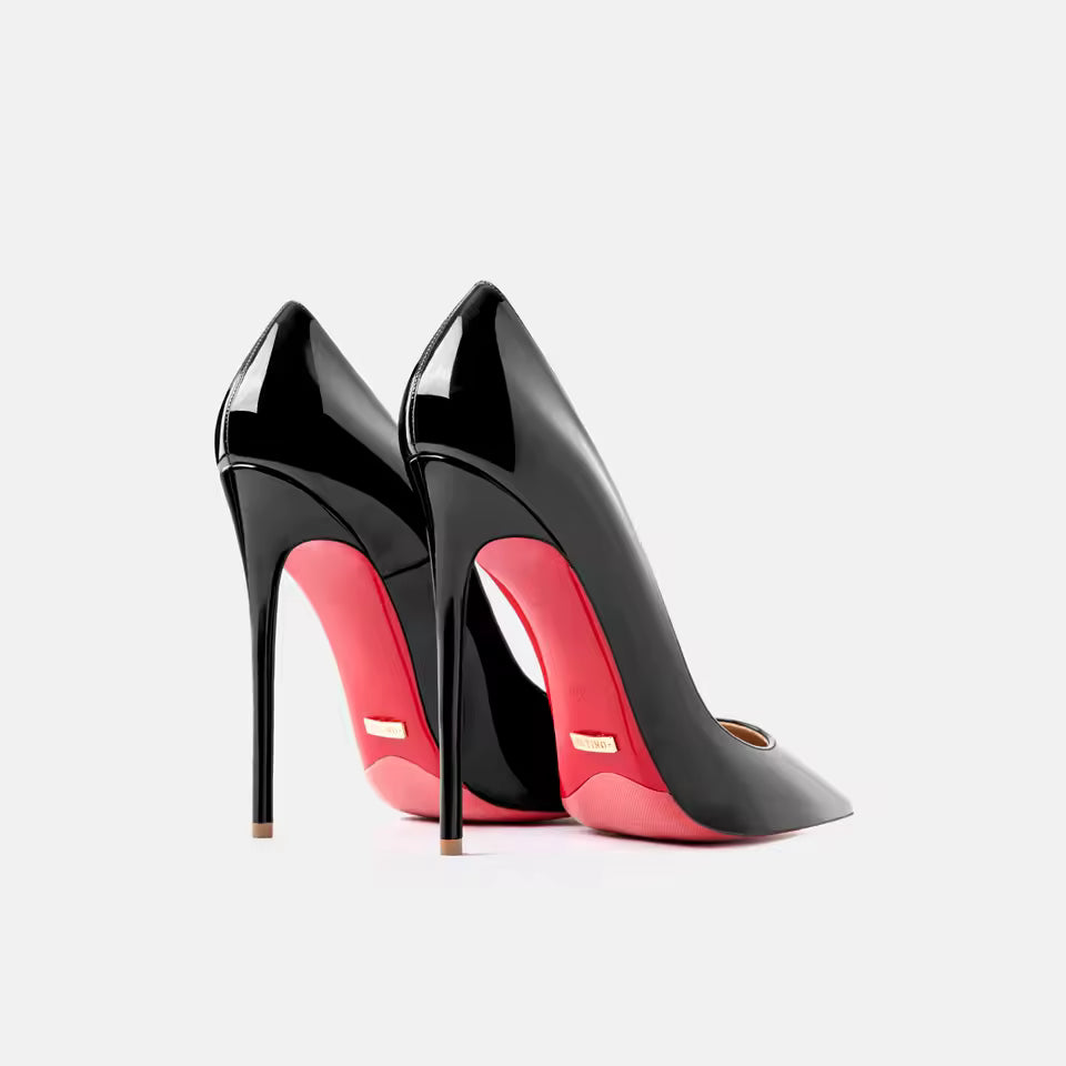 Scarlet Stiletto Pumps