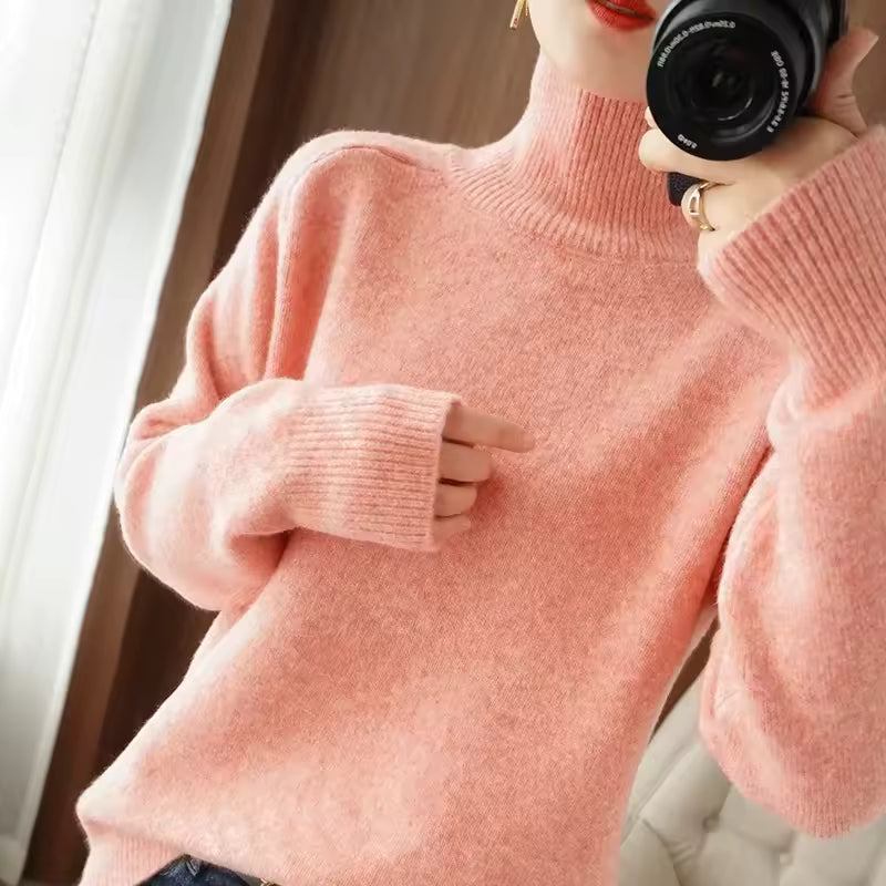 Merino Cloud Turtleneck