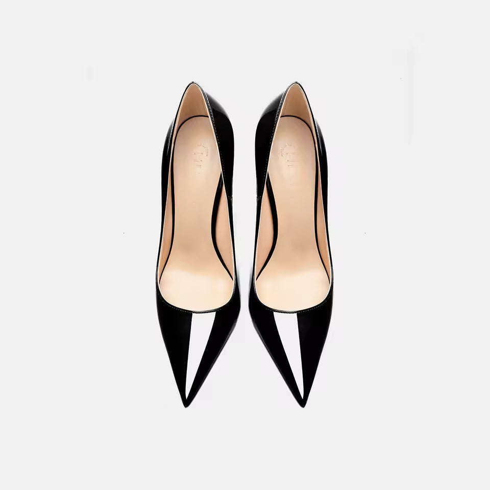 Scarlet Stiletto Pumps