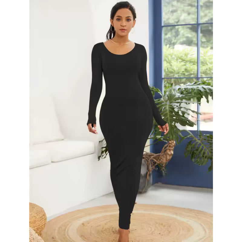 Vertebral Column Bodycon dress