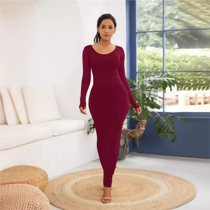 Vertebral Column Bodycon dress