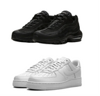 Buy 1 get 1 free : Nike AirMax 95 Essential “ Triple Black” x Airforce 1