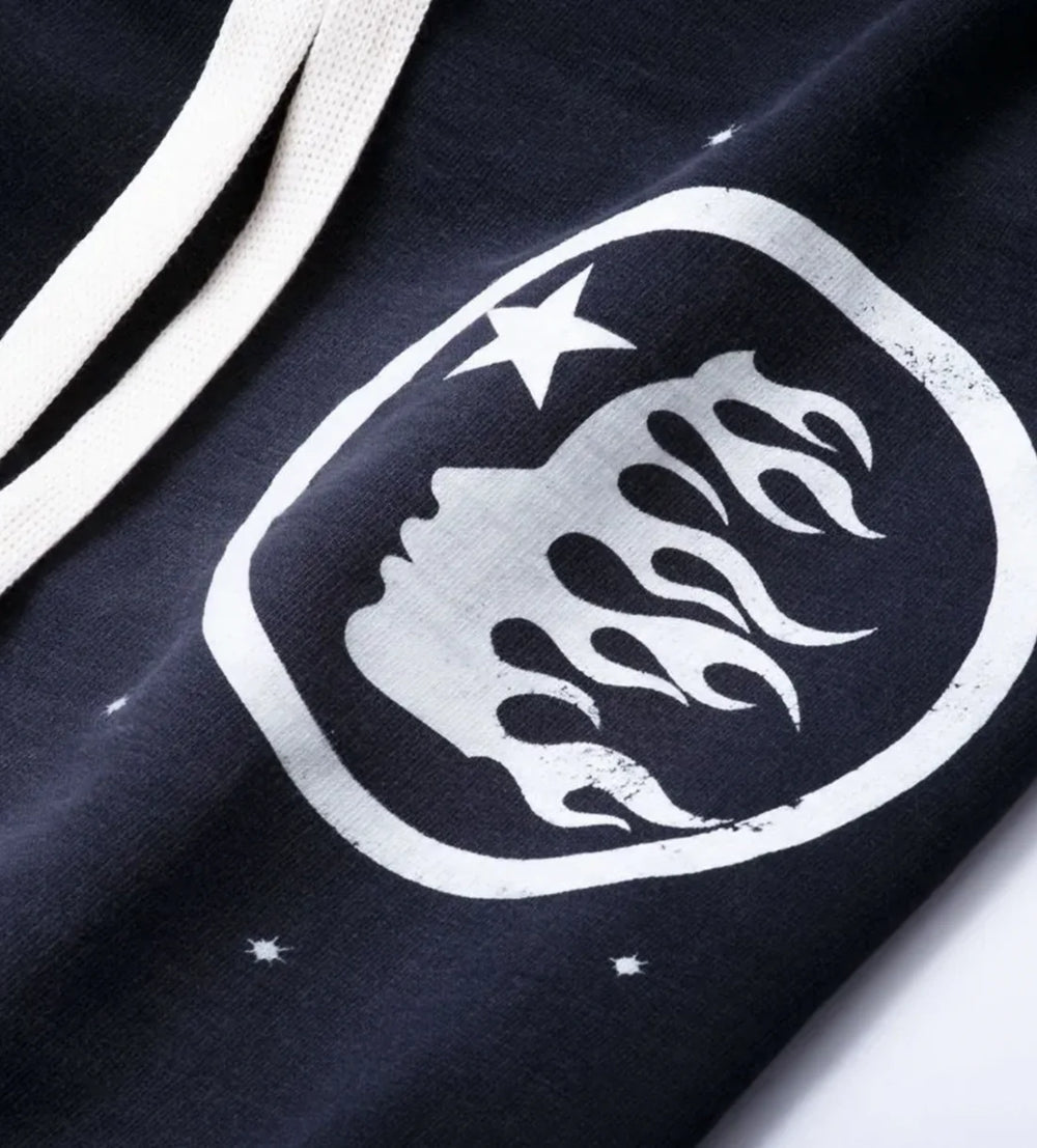 HELLSTAR BLACK RACER FLARE SWEATPANTS