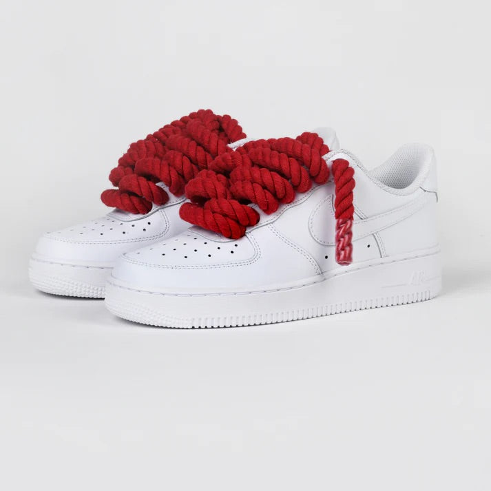 Custom Air forces with rope laces