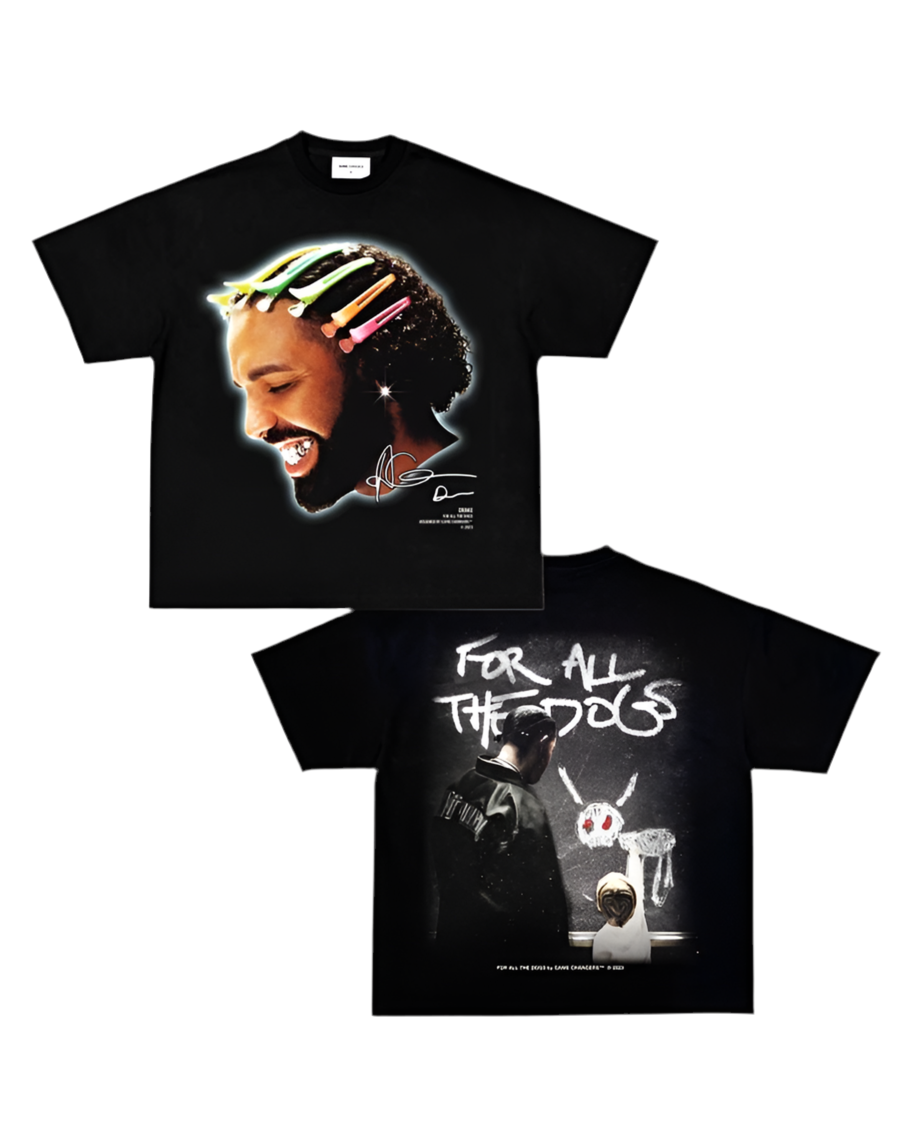 Drake for all my dogs graphic tee