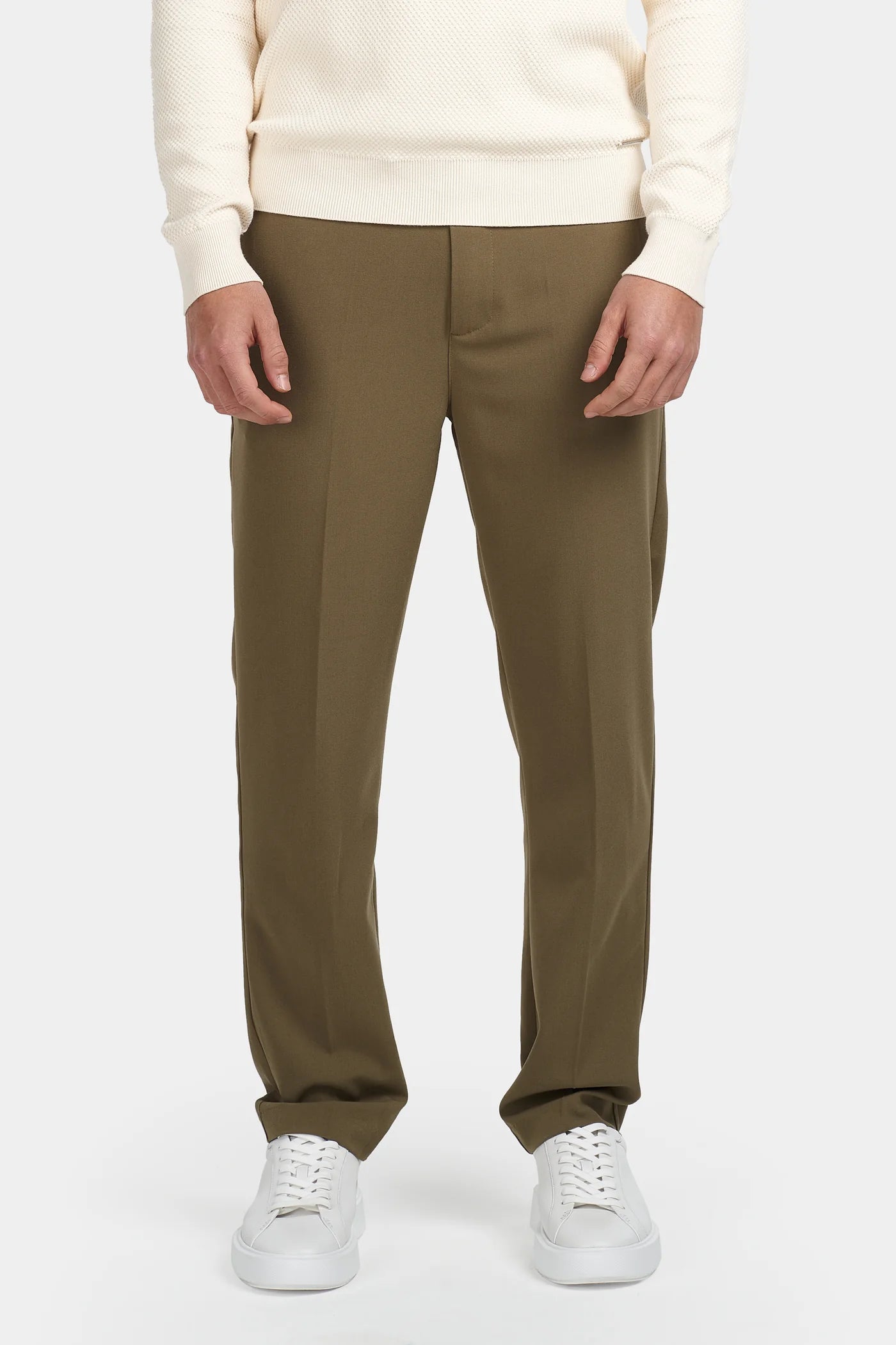 OLIVE MILANO TROUSERS