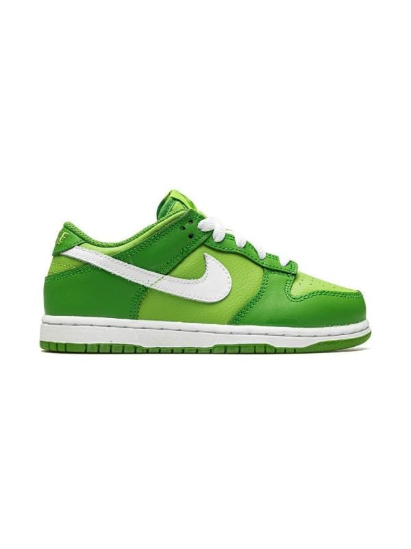 Nike Dunk Low "Clear Swoosh/Blue" sneakers