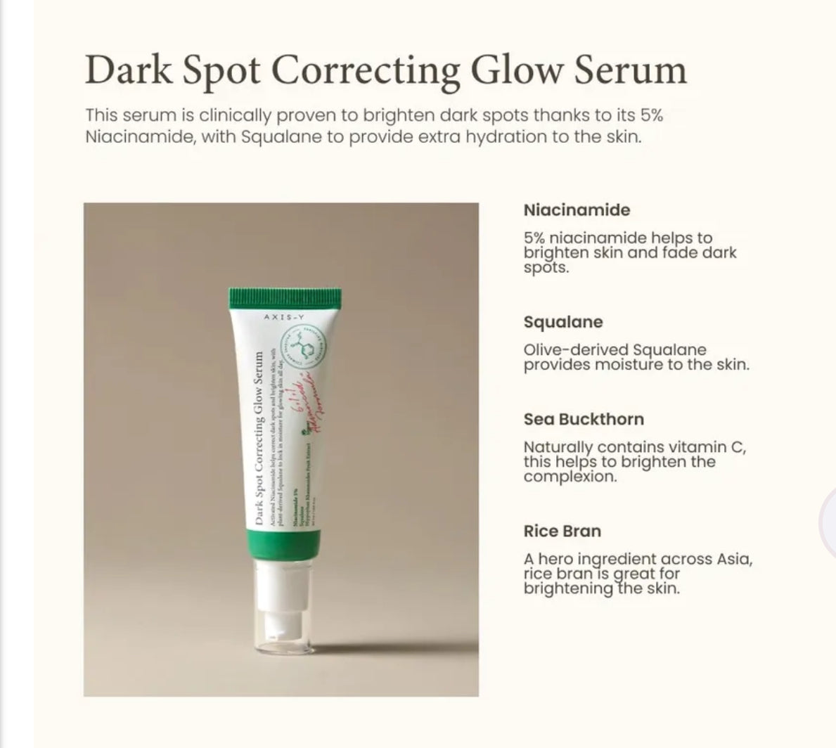 Axis-Y Dark Spot Correcting Trio
