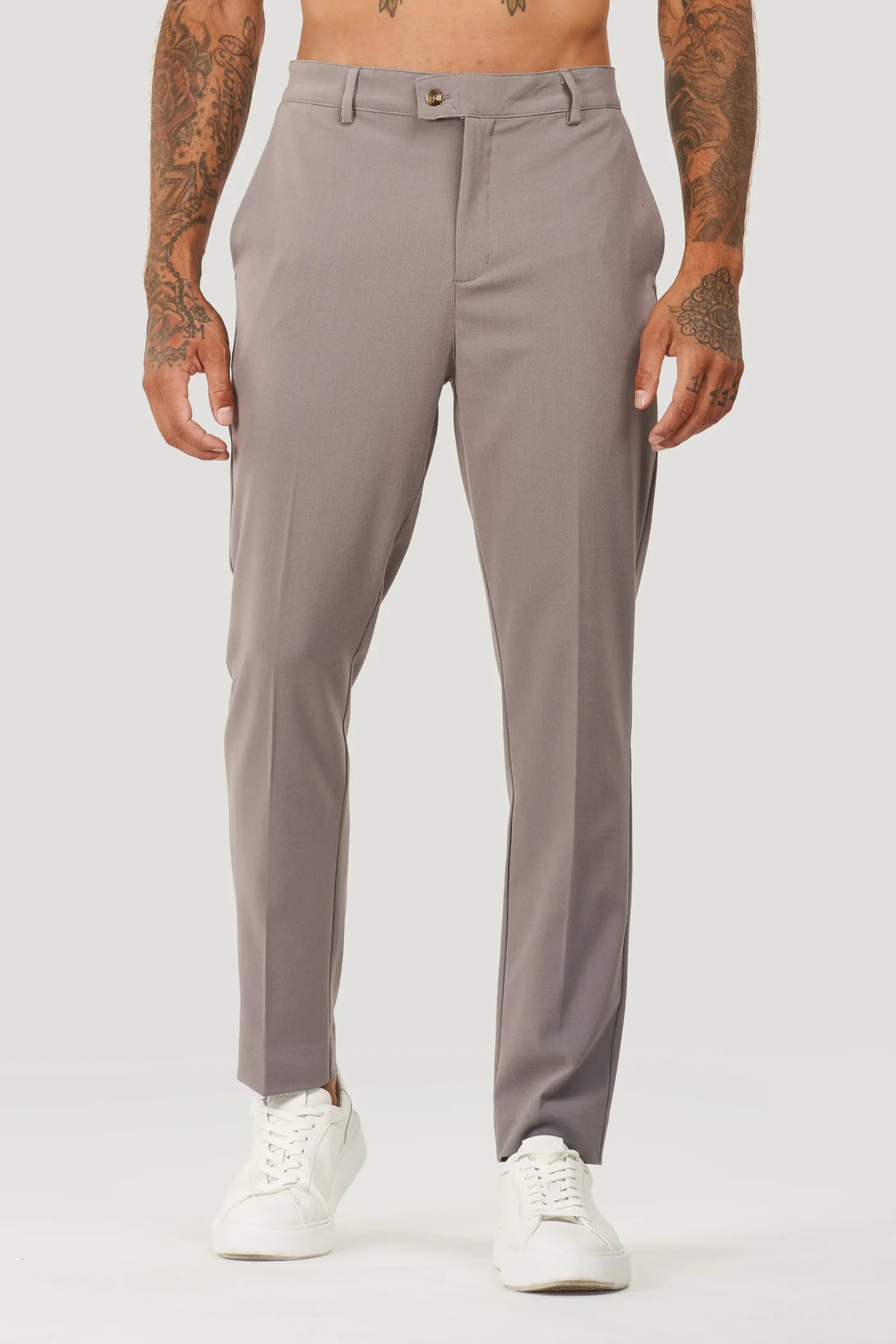 STONE GREY MILANO TROUSERS