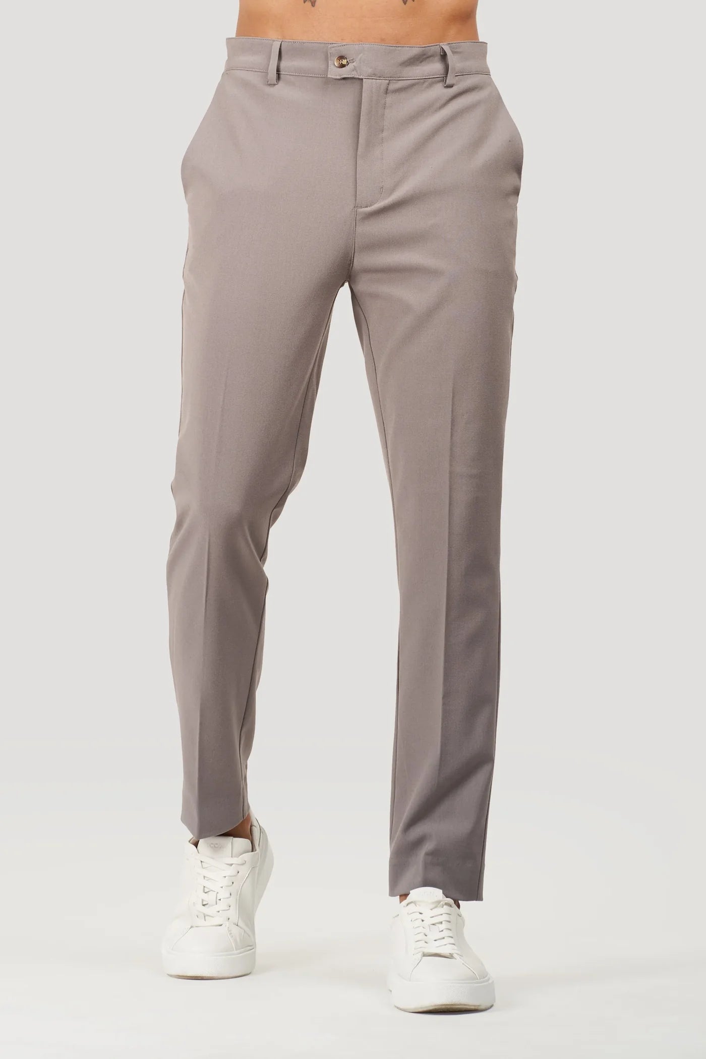 STONE GREY MILANO TROUSERS