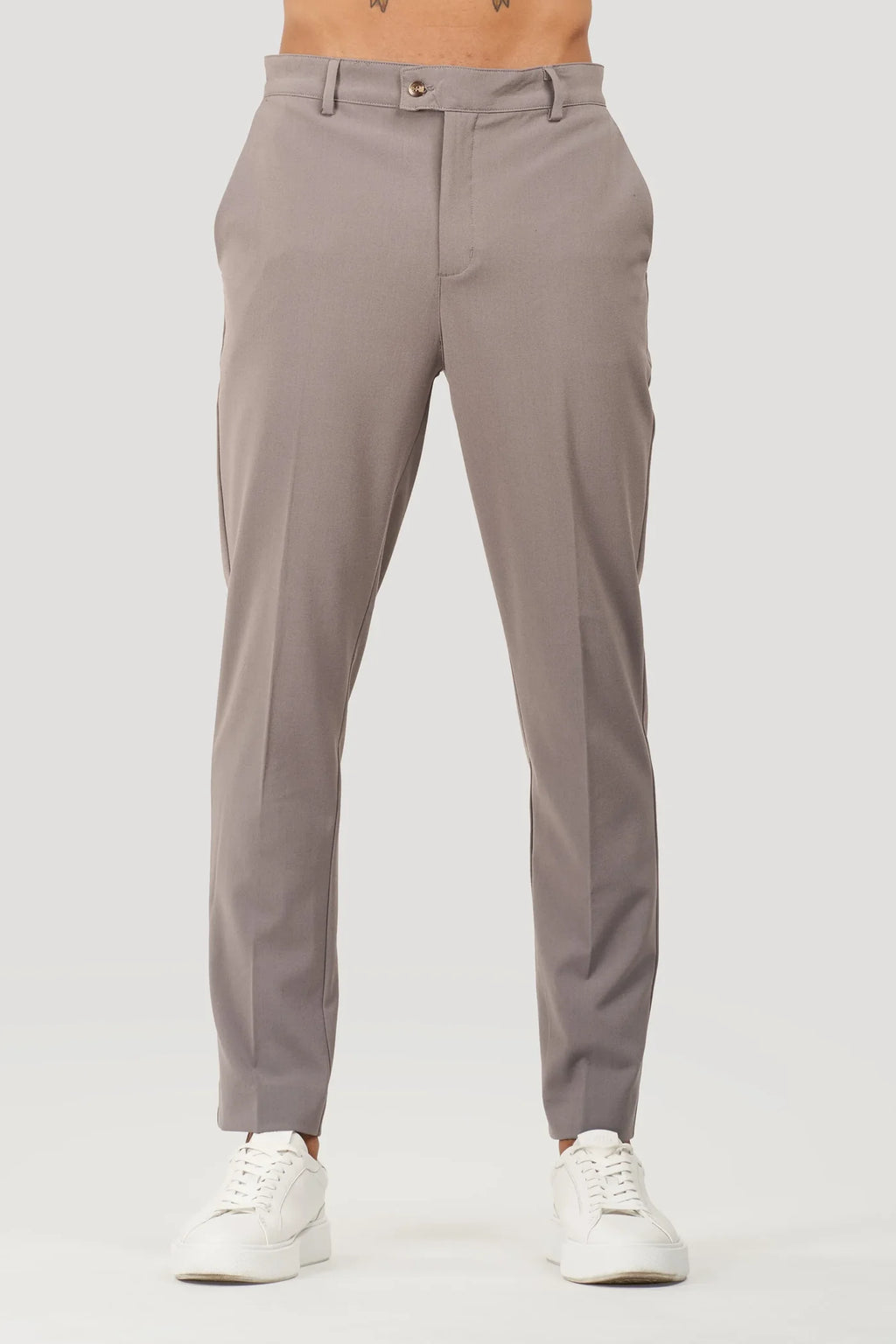 STONE GREY MILANO TROUSERS