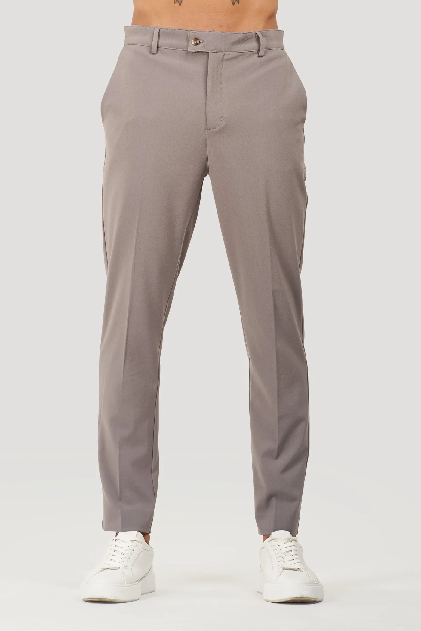 STONE GREY MILANO TROUSERS