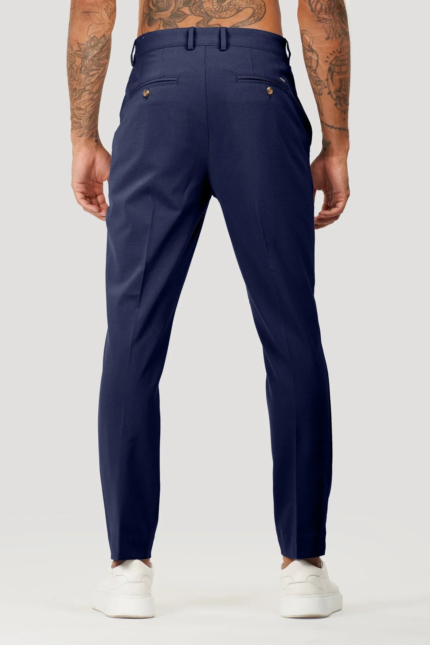 STONE GREY MILANO TROUSERS