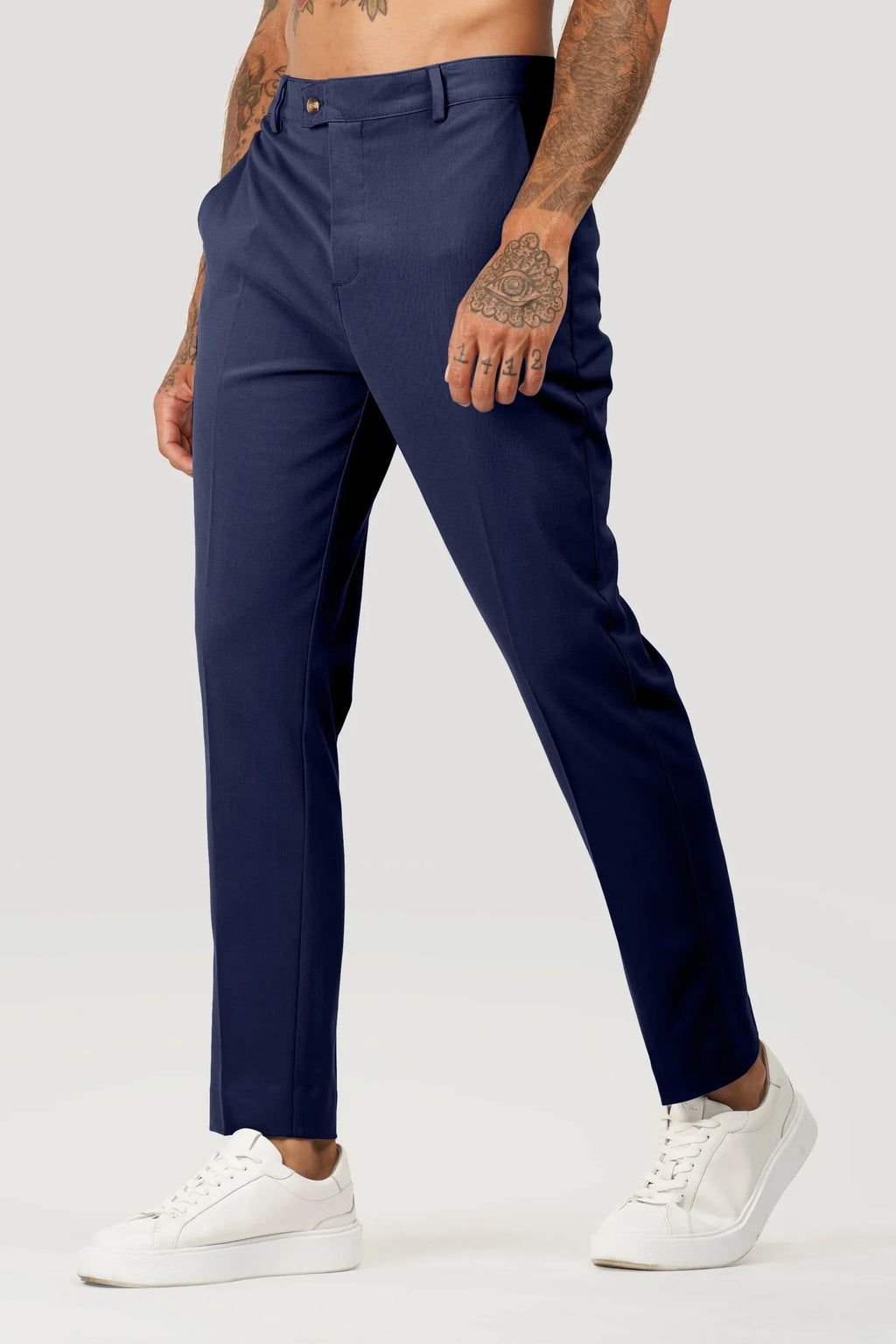 STONE GREY MILANO TROUSERS