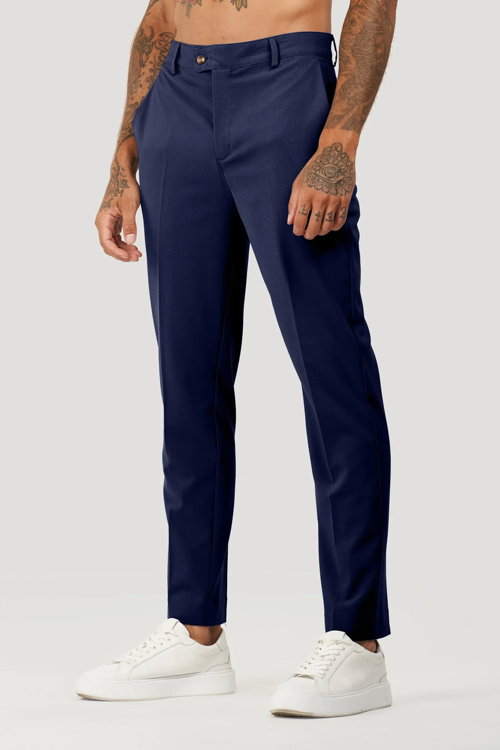 STONE GREY MILANO TROUSERS