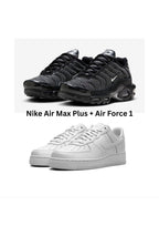 Buy 1 Get 1 free: Nike AirMax Plus “Triple Black” x Airforce 1