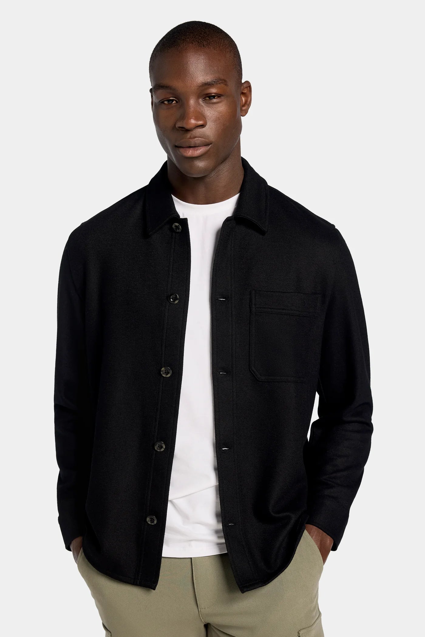THE GREY OTTO WOOL OVERSHIRT