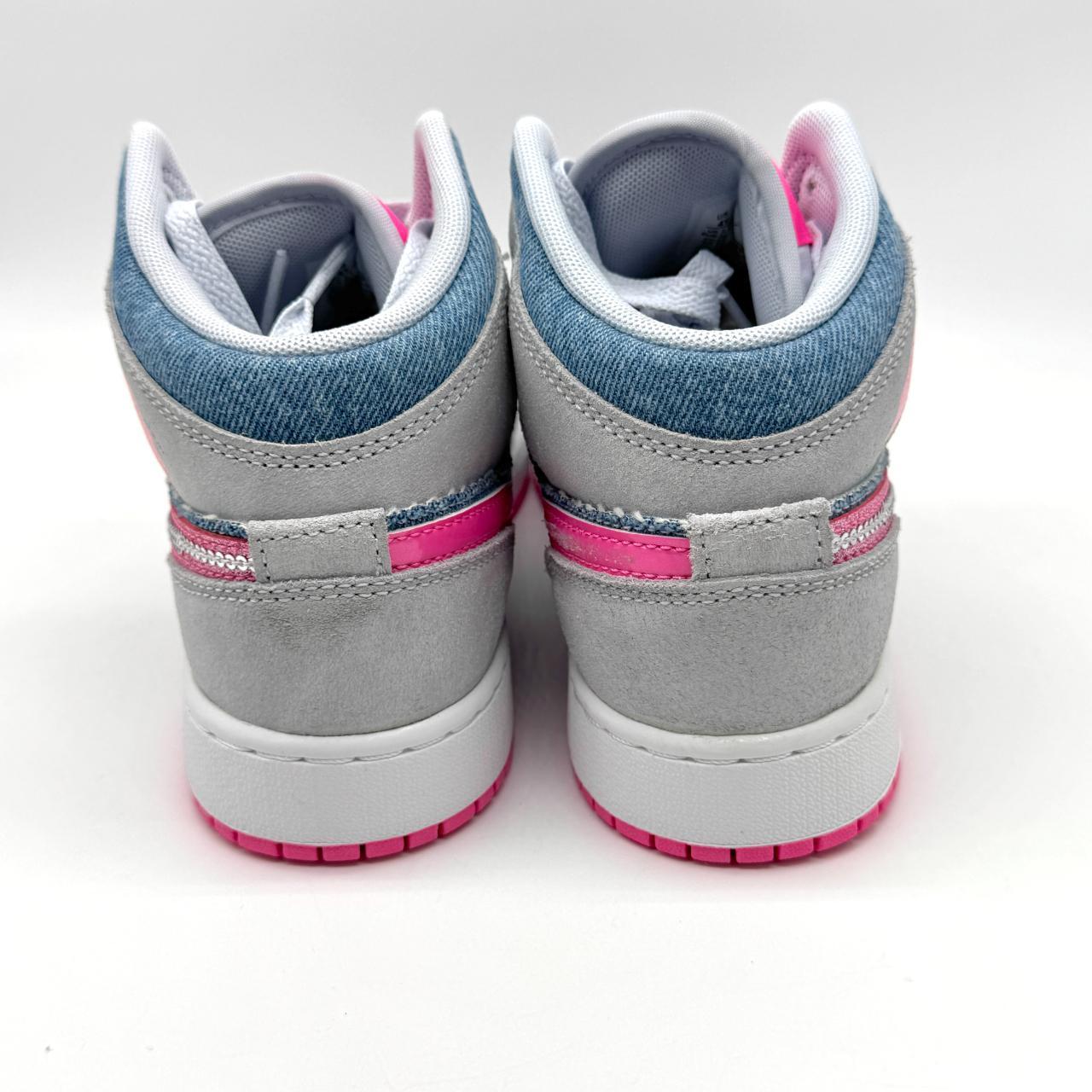 Air Jordan 1 Mid SE Denim Sequin