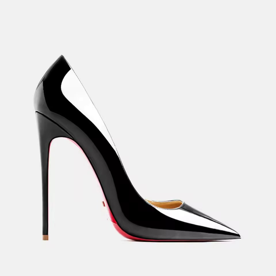 Scarlet Stiletto Pumps
