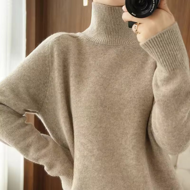 Merino Cloud Turtleneck