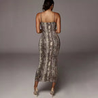 The "Zéphyr" Spot Print Gown