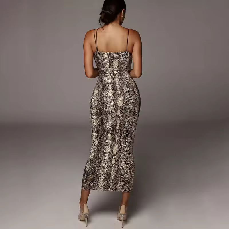 The "Zéphyr" Spot Print Gown