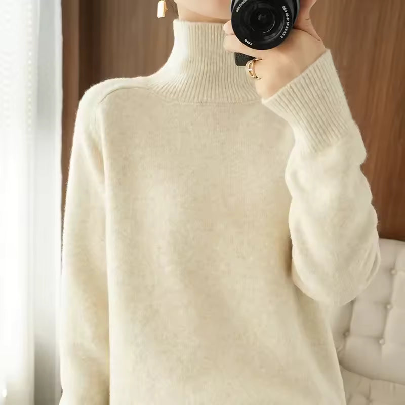 Merino Cloud Turtleneck
