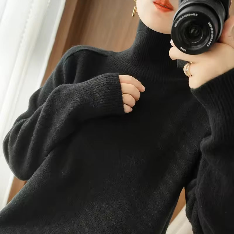 Merino Cloud Turtleneck