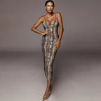 The "Zéphyr" Spot Print Gown