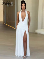 The "Envol" Halter Gown
