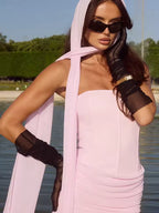 The "Zéphyr" Halter Gown