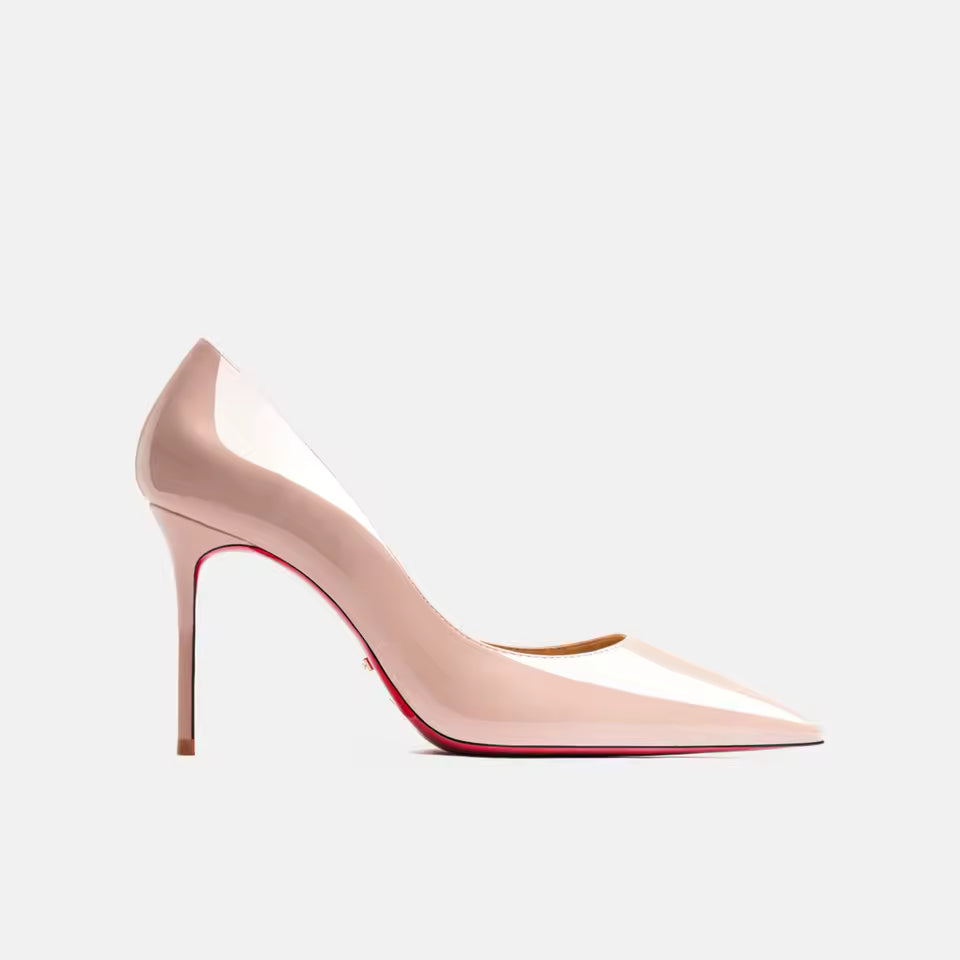 Scarlet Stiletto Pumps