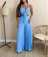 Aura Pleated 2-Piece Set