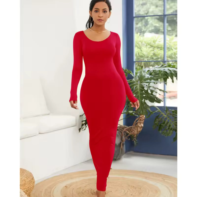 Vertebral Column Bodycon dress