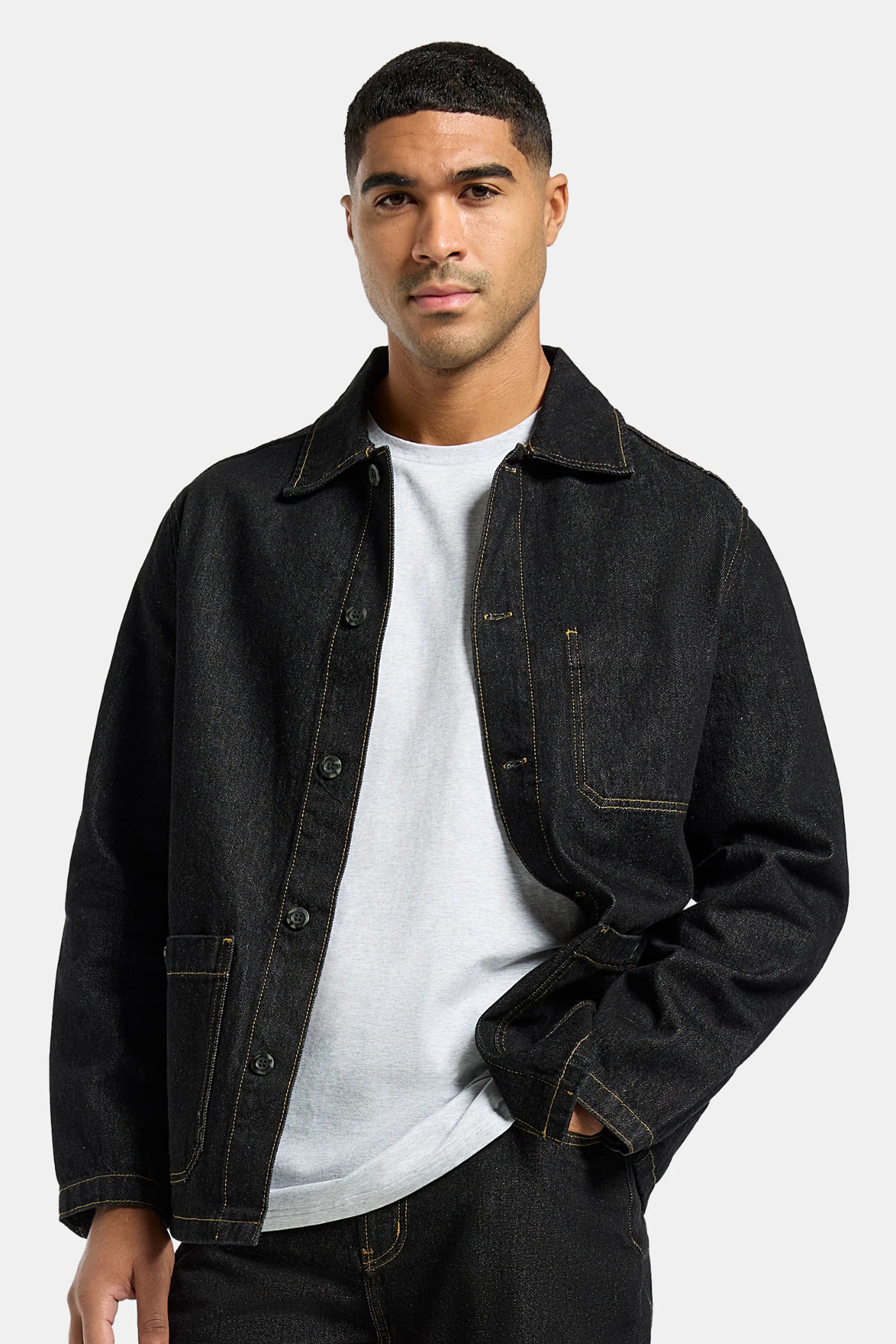 THE BLACK RAF OVERSHIRT