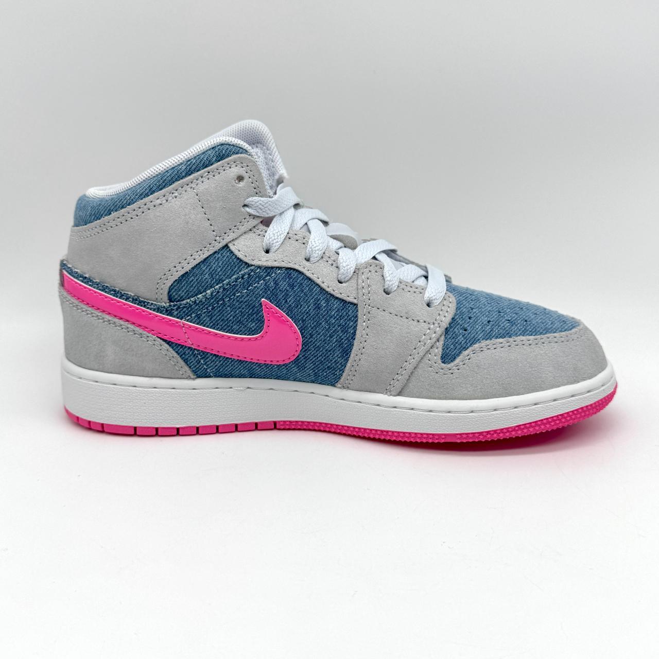 Air Jordan 1 Mid SE Denim Sequin