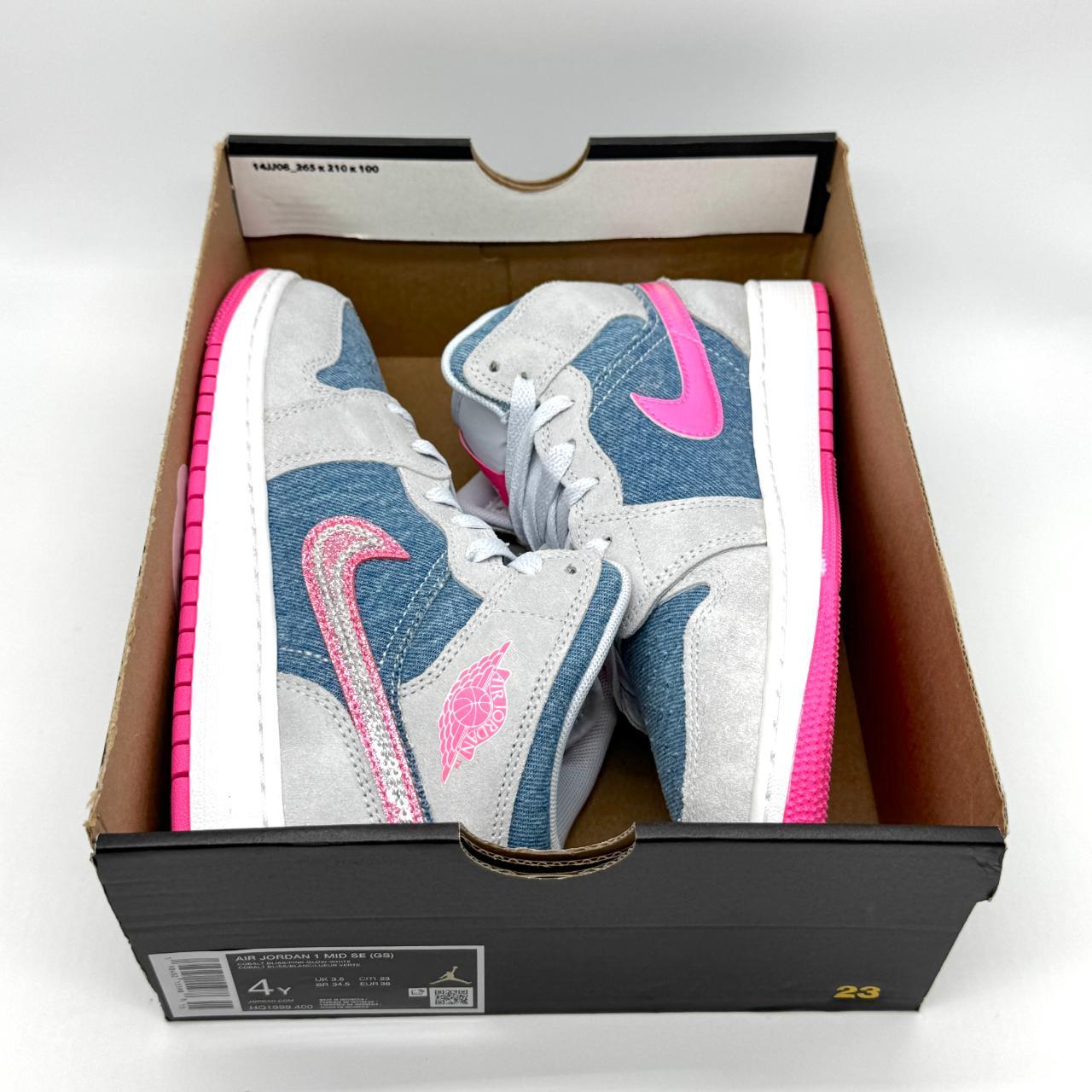 Air Jordan 1 Mid SE Denim Sequin