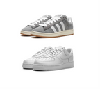 Buy 1 get 1 free : Adidas Campus 00s Grey x AirForce 1